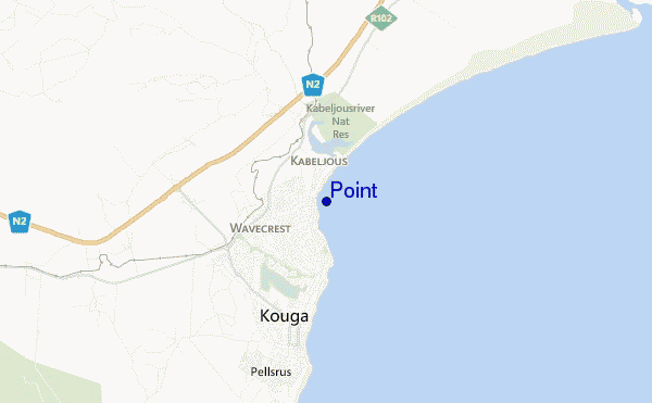 carte de localisation de Point