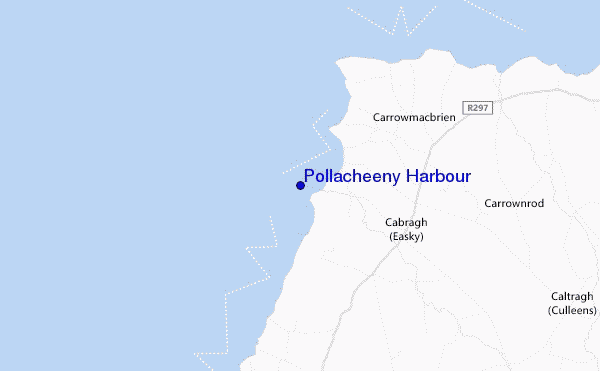 carte de localisation de Pollacheeny Harbour
