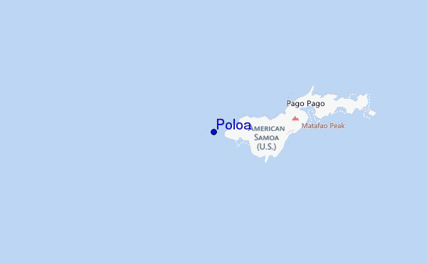 Poloa Location Map