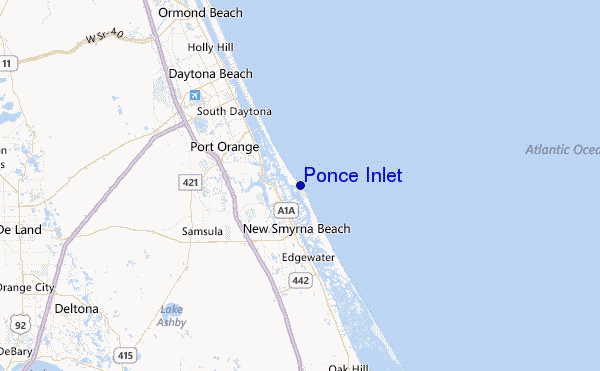 Ponce Inlet Tide Chart