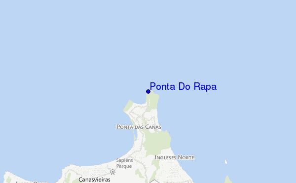 carte de localisation de Ponta Do Rapa