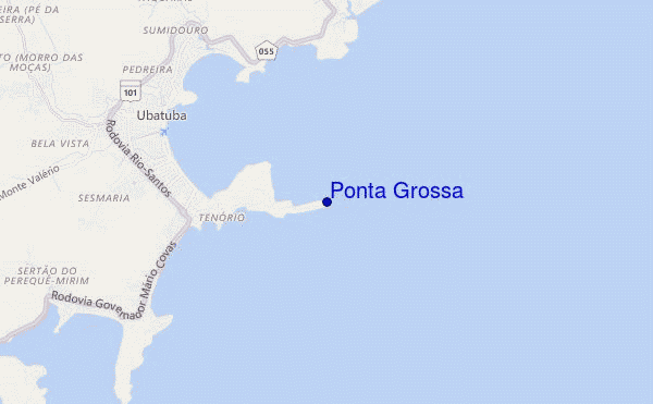 carte de localisation de Ponta Grossa
