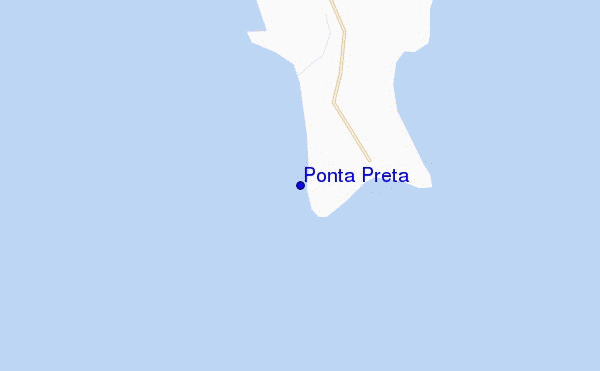 carte de localisation de Ponta Preta