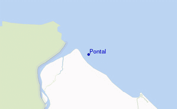 carte de localisation de Pontal