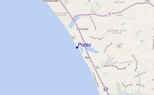 carte de localisation de Ponto