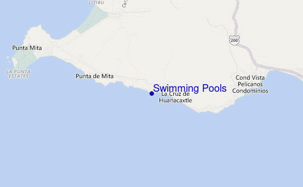 carte de localisation de Swimming Pools