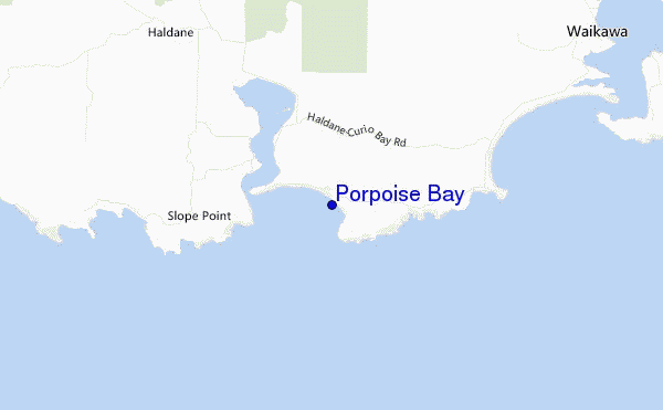 carte de localisation de Porpoise Bay