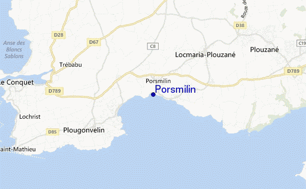 carte de localisation de Porsmilin