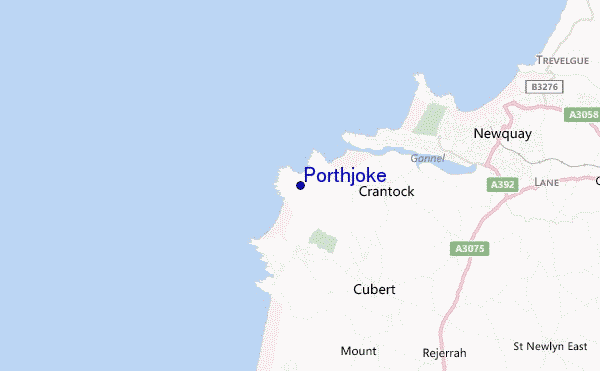 carte de localisation de Porthjoke