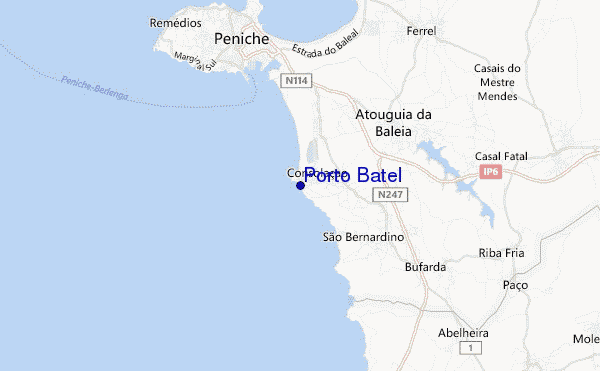 carte de localisation de Porto Batel