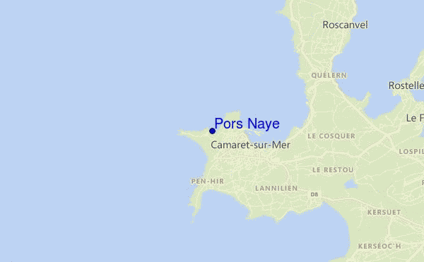 carte de localisation de Pors Naye