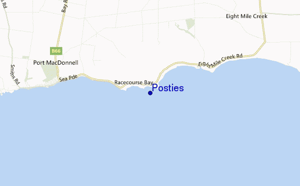 carte de localisation de Posties