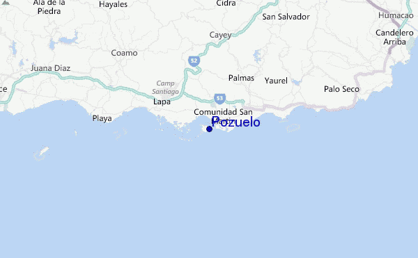 Pozuelo Location Map