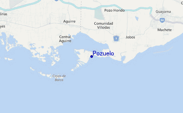 carte de localisation de Pozuelo