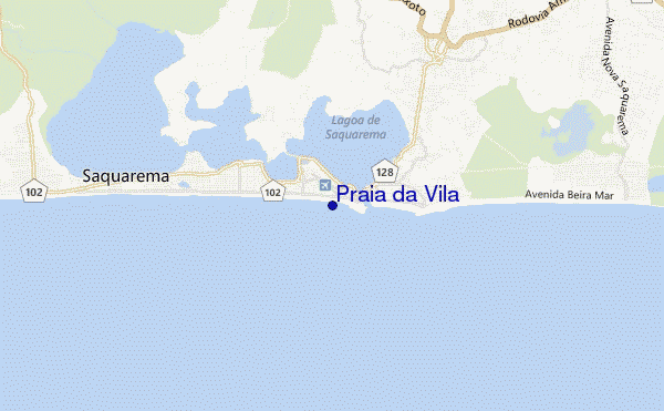 carte de localisation de Praia da Vila