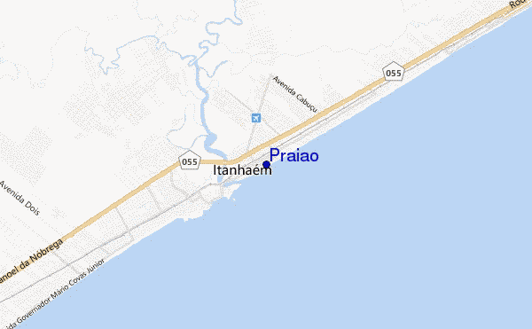 carte de localisation de Praiao