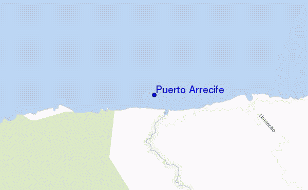carte de localisation de Puerto Arrecife
