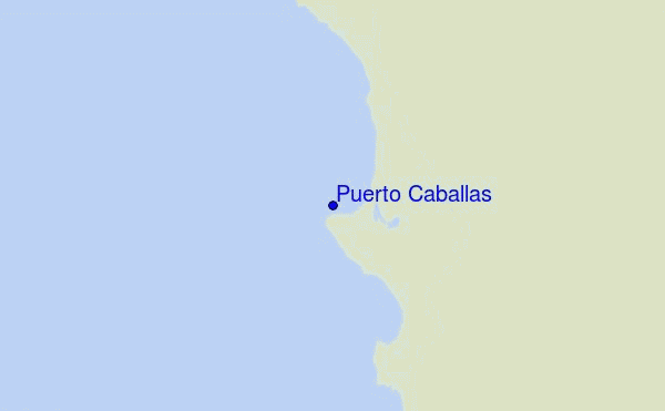 carte de localisation de Puerto Caballas