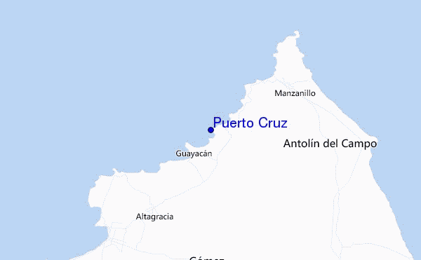 carte de localisation de Puerto Cruz