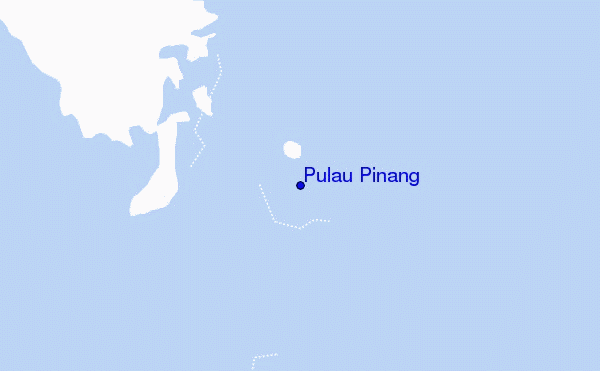 carte de localisation de Pulau Pinang