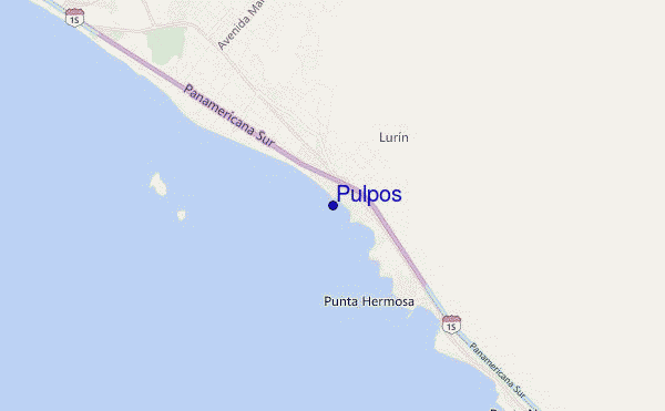 carte de localisation de Pulpos