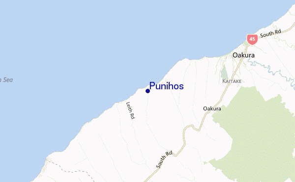 carte de localisation de Punihos