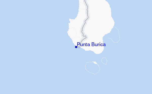 carte de localisation de Punta Burica