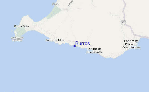 carte de localisation de Burros