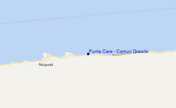 carte de localisation de Punta Care / Camuri Grande