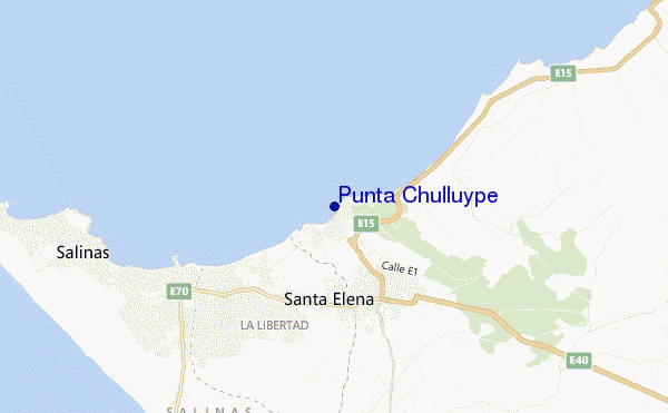 carte de localisation de Punta Chulluype