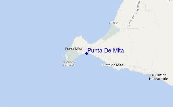 carte de localisation de Punta De Mita