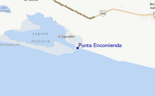 carte de localisation de Punta Encomienda