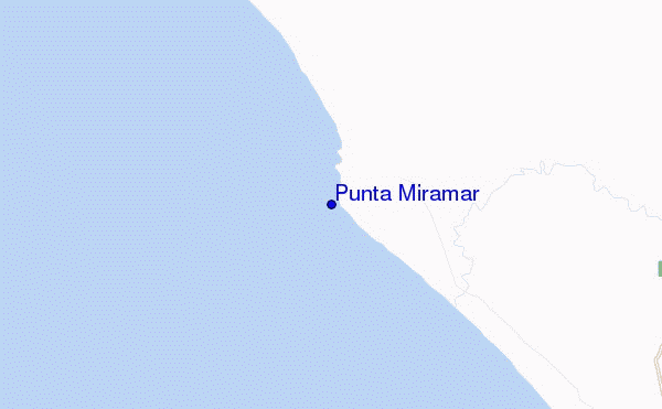 carte de localisation de Punta Miramar