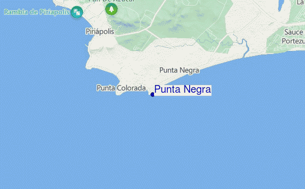carte de localisation de Punta Negra
