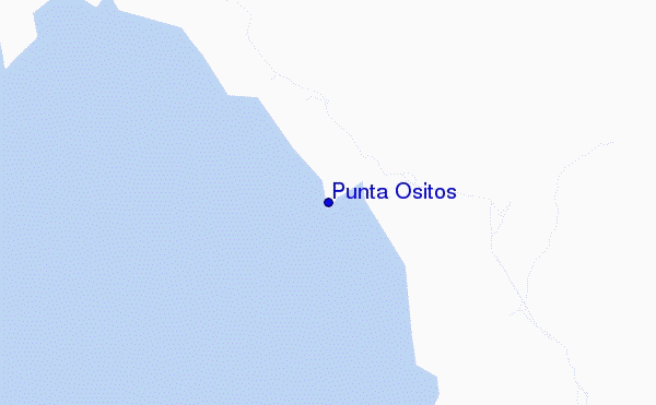 carte de localisation de Punta Ositos