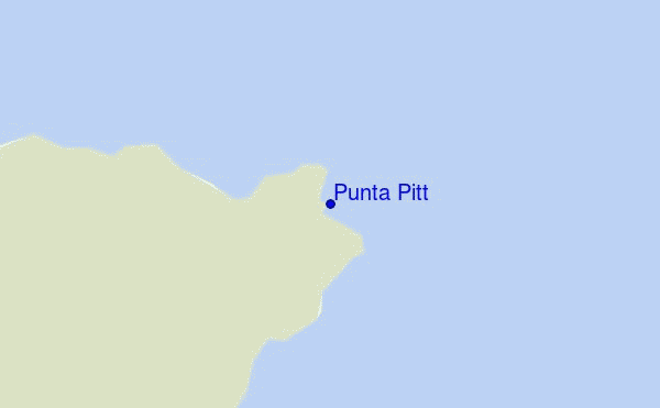 carte de localisation de Punta Pitt
