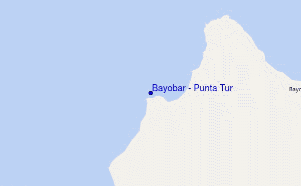 carte de localisation de Bayobar - Punta Tur