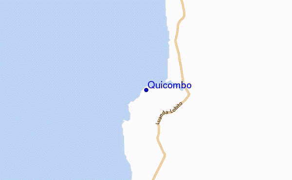 carte de localisation de Quicombo