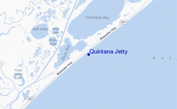 carte de localisation de Quintana Jetty