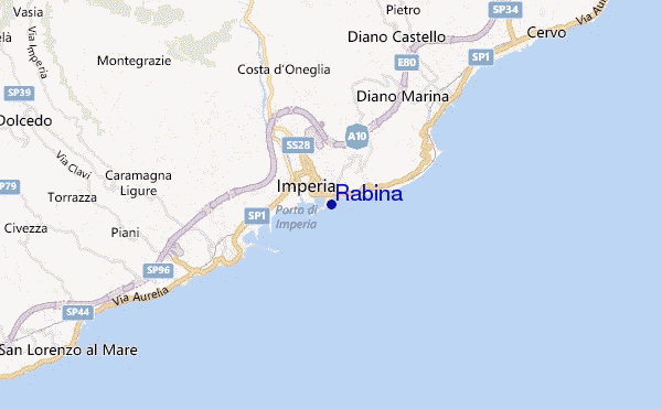 carte de localisation de Rabina