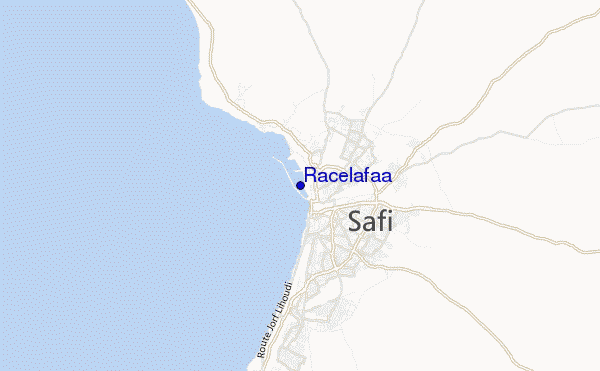 carte de localisation de Racelafaa