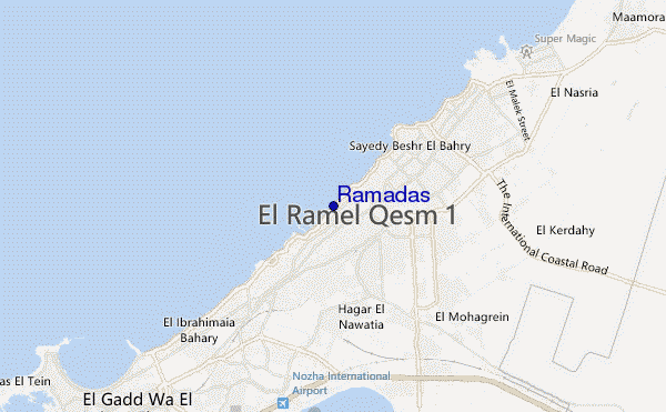 carte de localisation de Ramadas