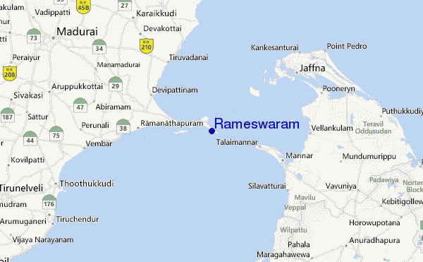 Rameshwaram In Tamil Nadu Map Rameswaram Prévisions De Surf Et Surf Report (Tamil Nadu, India)