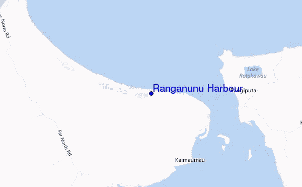 carte de localisation de Ranganunu Harbour