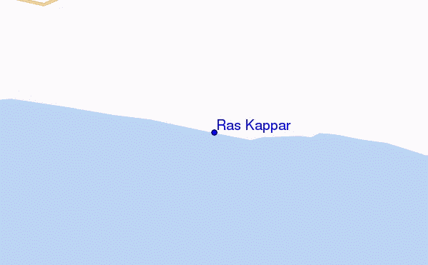 carte de localisation de Ras Kappar