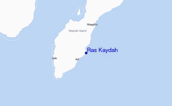 Ras Kaydah Location Map
