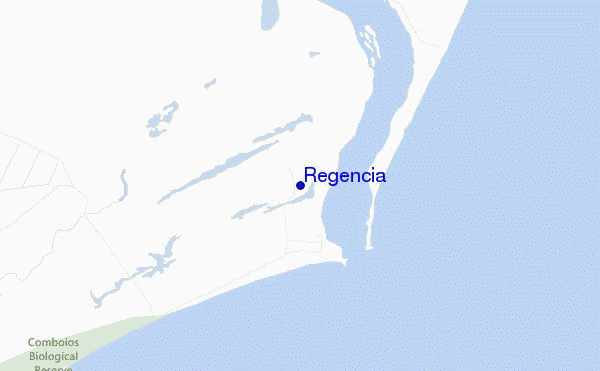 carte de localisation de Regencia