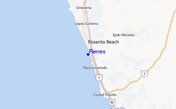 carte de localisation de Renes