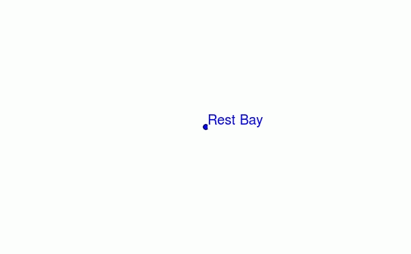 carte de localisation de Rest Bay