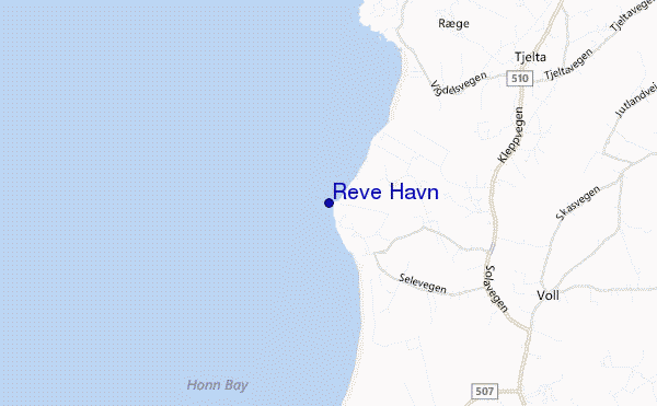 carte de localisation de Reve Havn